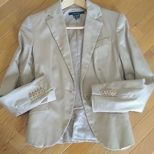 Zara beige fitted blazer jacket xs